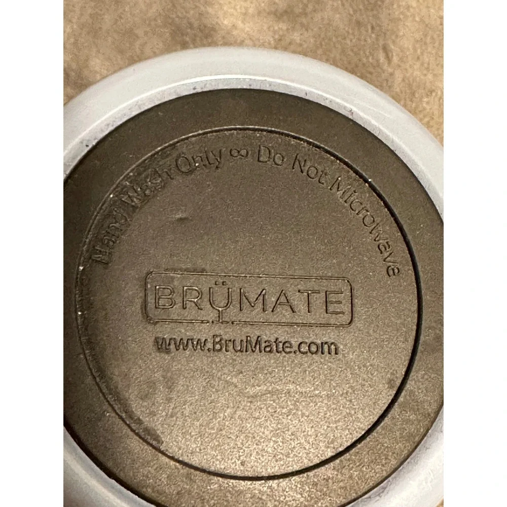 BruMate Hopsulator Slim 12oz Insulated Can Cooler Denim Blue Stainless Steel